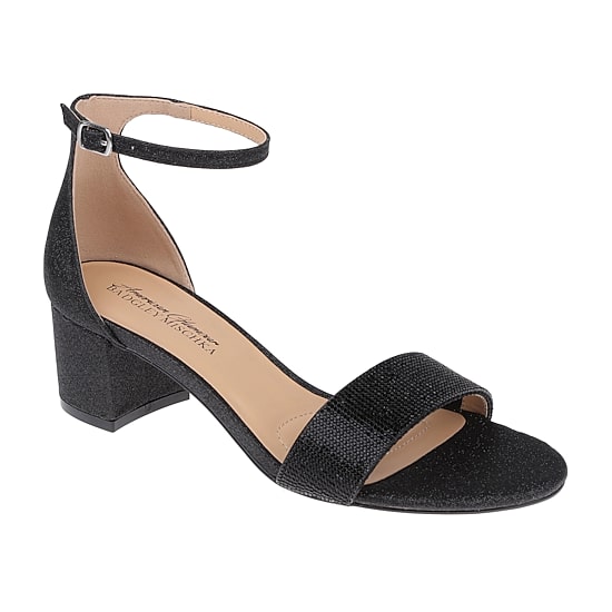 American Glamour Badgley Mischka Womens Norrie Heeled Sandals