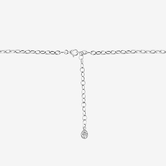 Effy Final Call Limited Quantities! Womens Diamond Accent Natural White Diamond Sterling Silver 18 Inch Pendant Necklace