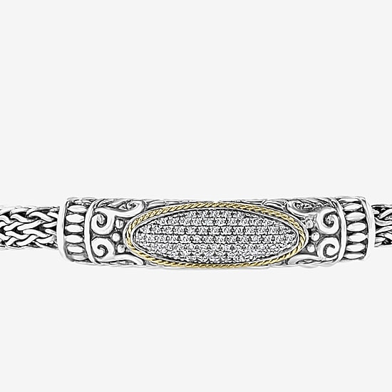 Effy Final Call Limited Quantities! Womens 18K Gold Over Silver 7 3/4 Inch Chain Bracelet