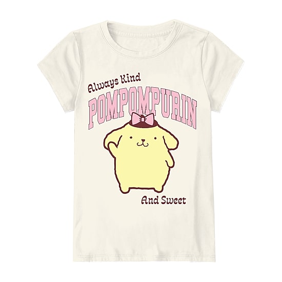 Little & Big Kid Girls Round Neck Short Sleeve Regular Fit Hello Kitty Graphic T-Shirt