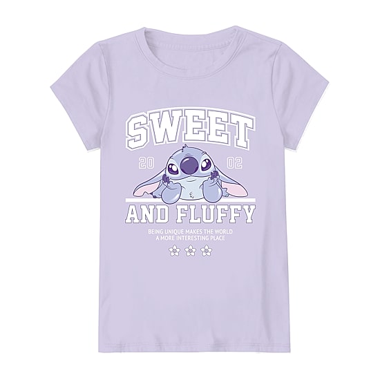 Little & Big Kid Girls Round Neck Short Sleeve Regular Fit Graphic T-Shirt