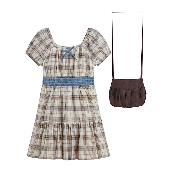 Byer California Girls 2-pc. Puffed Short Sleeve A-Line Dress