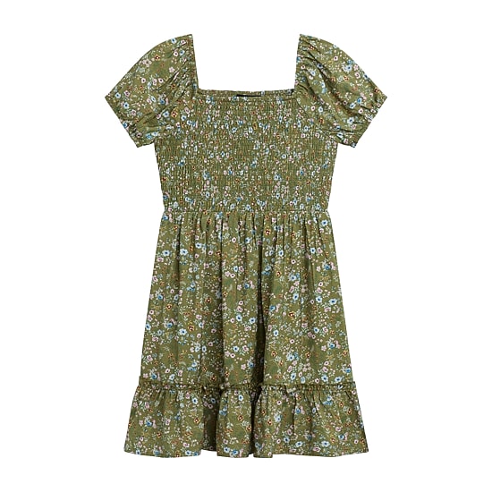 Byer California Girls Puffed Floral 2-pc. Dress Set