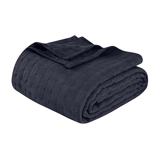 SUPERIOR® Basketweave Breathable Cotton Multi-Use Throw