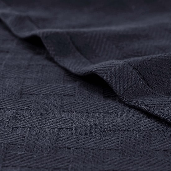 SUPERIOR® Basketweave Breathable Cotton Multi-Use Throw