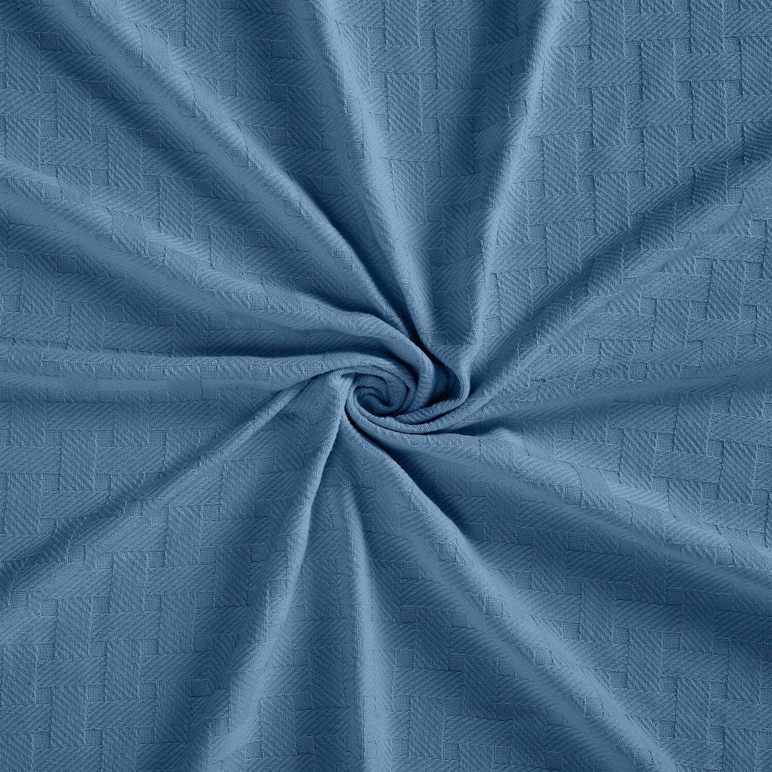 SUPERIOR® Basketweave Breathable Cotton Multi-Use Throw