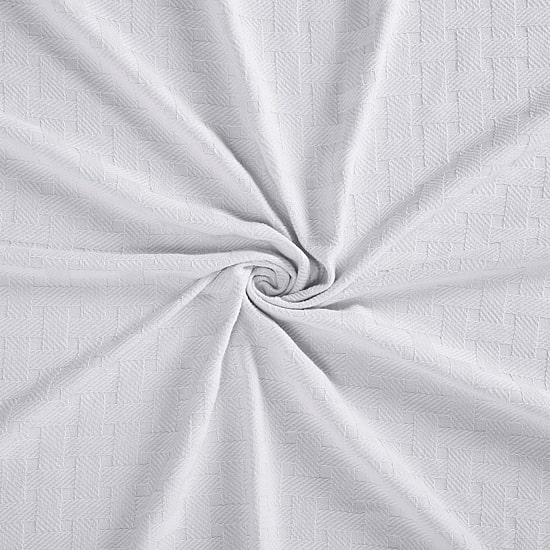 SUPERIOR® Basketweave Breathable Cotton Multi-Use Throw