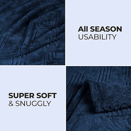 SUPERIOR® Alaska Diamond Quilted Polyester Fleece Multi-Use Throw