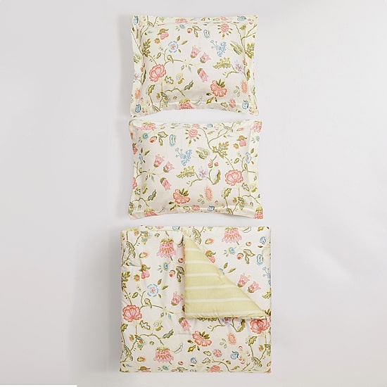 spartina 449 Sugar Mill Floral Sateen 3-pc. Reversible Comforter Set