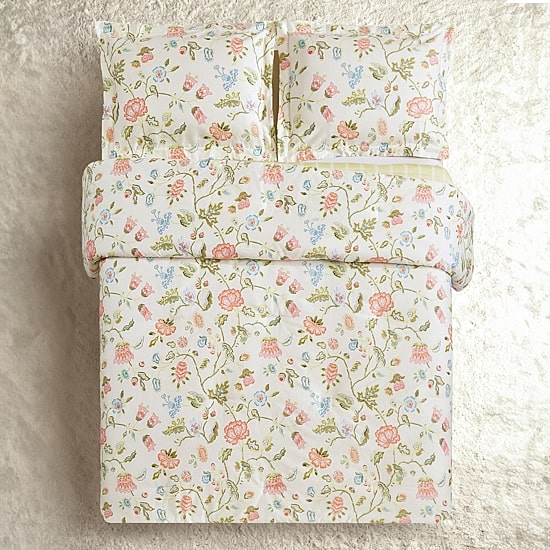 spartina 449 Sugar Mill Floral Sateen 3-pc. Reversible Comforter Set