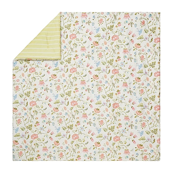 spartina 449 Sugar Mill Floral Sateen 3-pc. Reversible Comforter Set