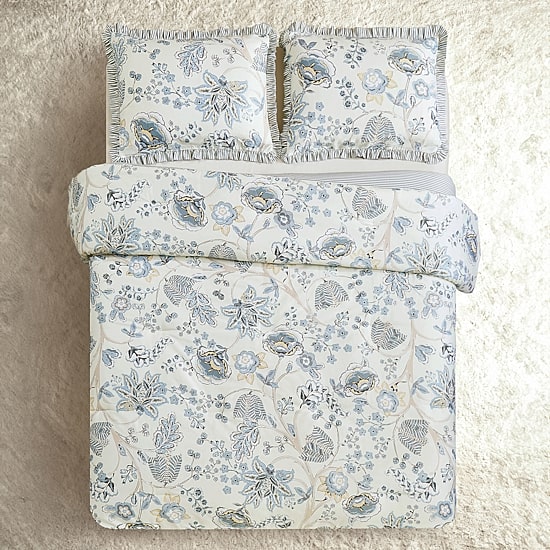 spartina 449 Jonas Hundred Sateen 3-pc. REVERSIBLE Comforter Set