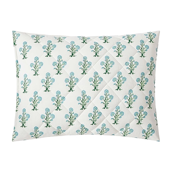 Laurel & Mayfair Paradise Stamp Floral 3-pc. Quilt Set