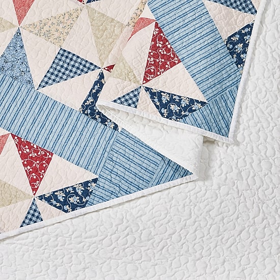 Modern Heirloom Americana Heartland Pieced Quilt Set