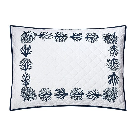 Modern Heirloom Tranquil Reef Cotton REVERSIBLE Quilt Set
