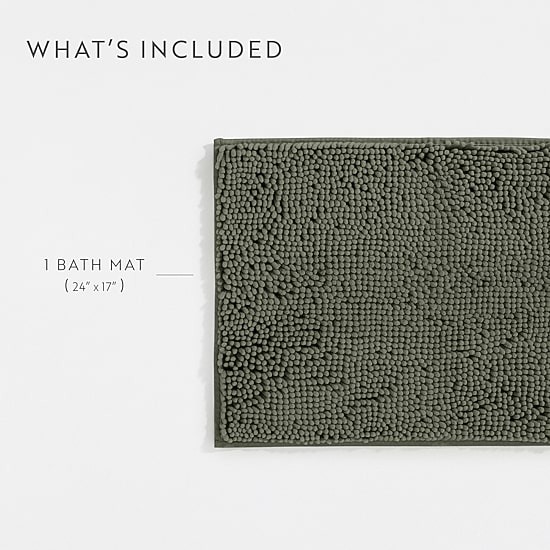 Casual Comfort Chenille Bath Rug