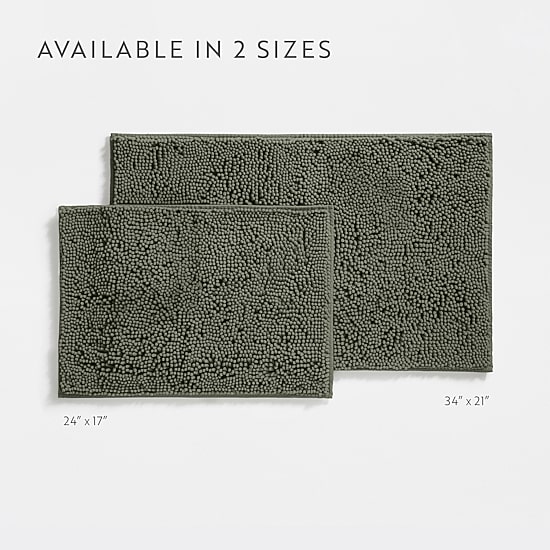 Casual Comfort Chenille Bath Rug