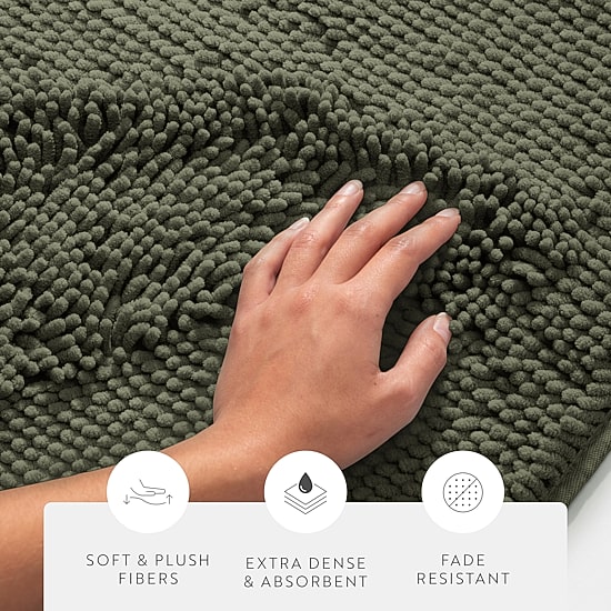 Casual Comfort Chenille Bath Rug