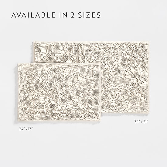Casual Comfort Chenille Bath Rug