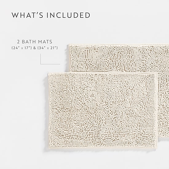 Casual Comfort Chenille Bath Rug