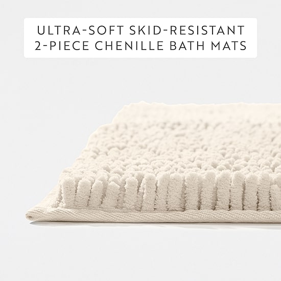 Casual Comfort Chenille Bath Rug