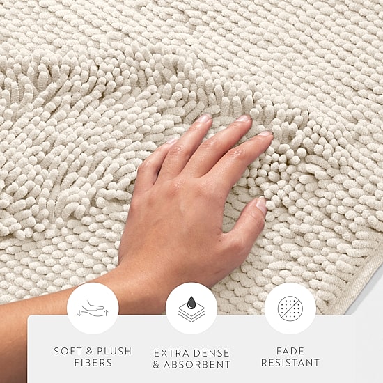 Casual Comfort Chenille Bath Rug