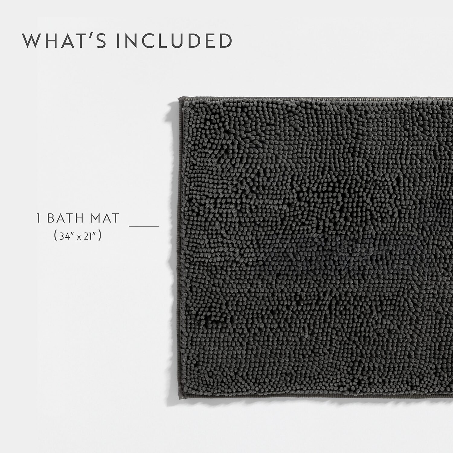 Casual Comfort Chenille Bath Rug