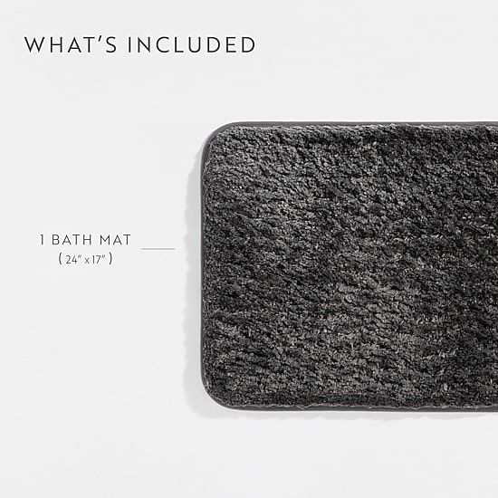 Casual Comfort Plush Bath Rug