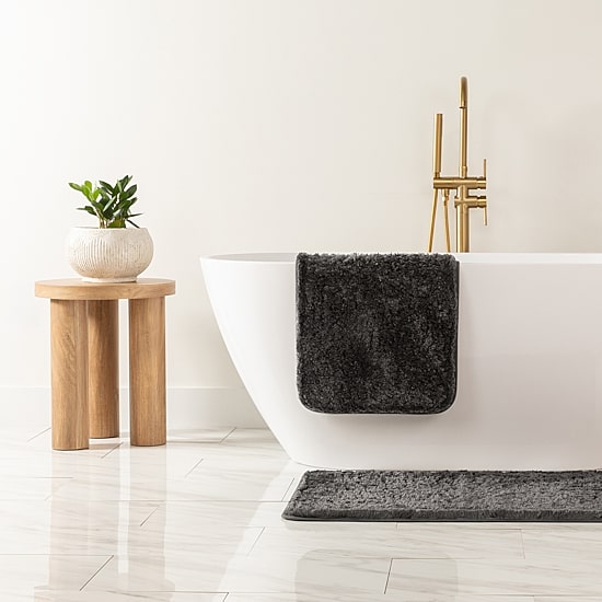 Casual Comfort Plush Bath Rug