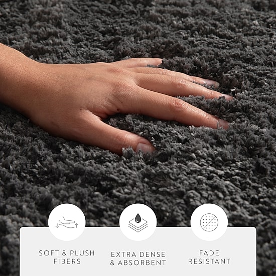 Casual Comfort Plush Bath Rug