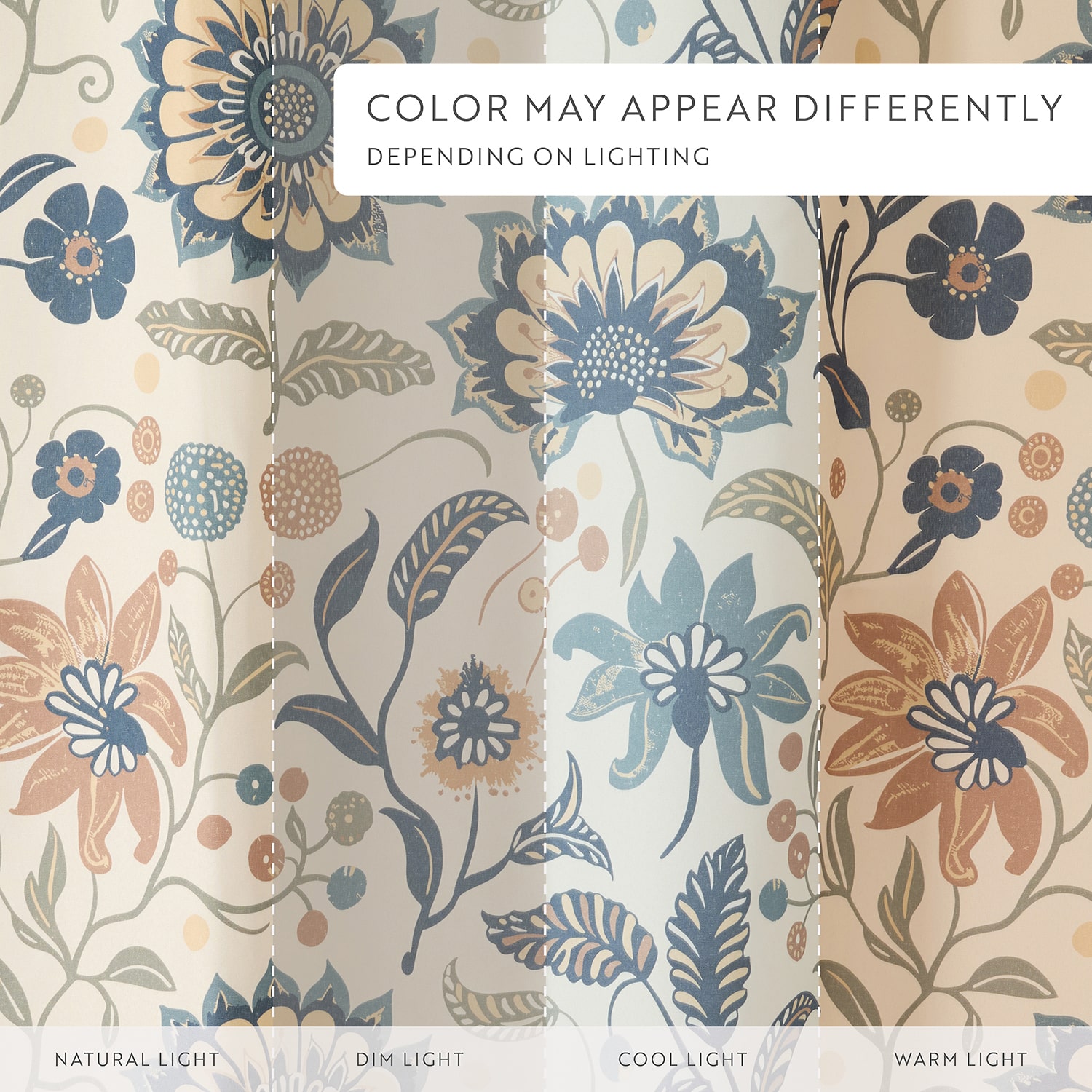 Casual Comfort Polyester Printed Shower Curtain