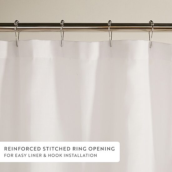 Casual Comfort Polyester Printed Shower Curtain