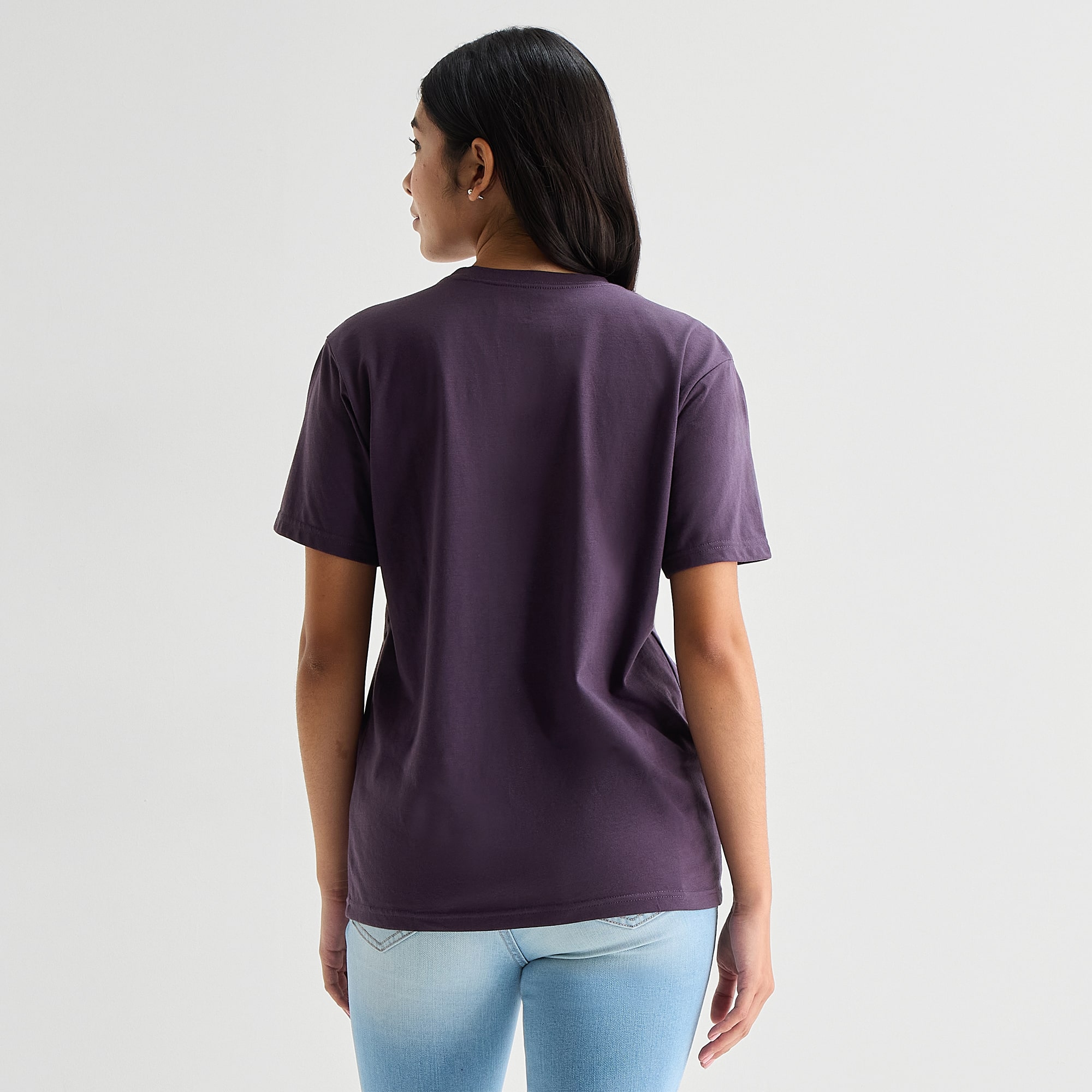 Grayson Threads, The Label Womens Juniors Crew Neck Short Sleeve Relaxed Fit Graphic T-Shirt