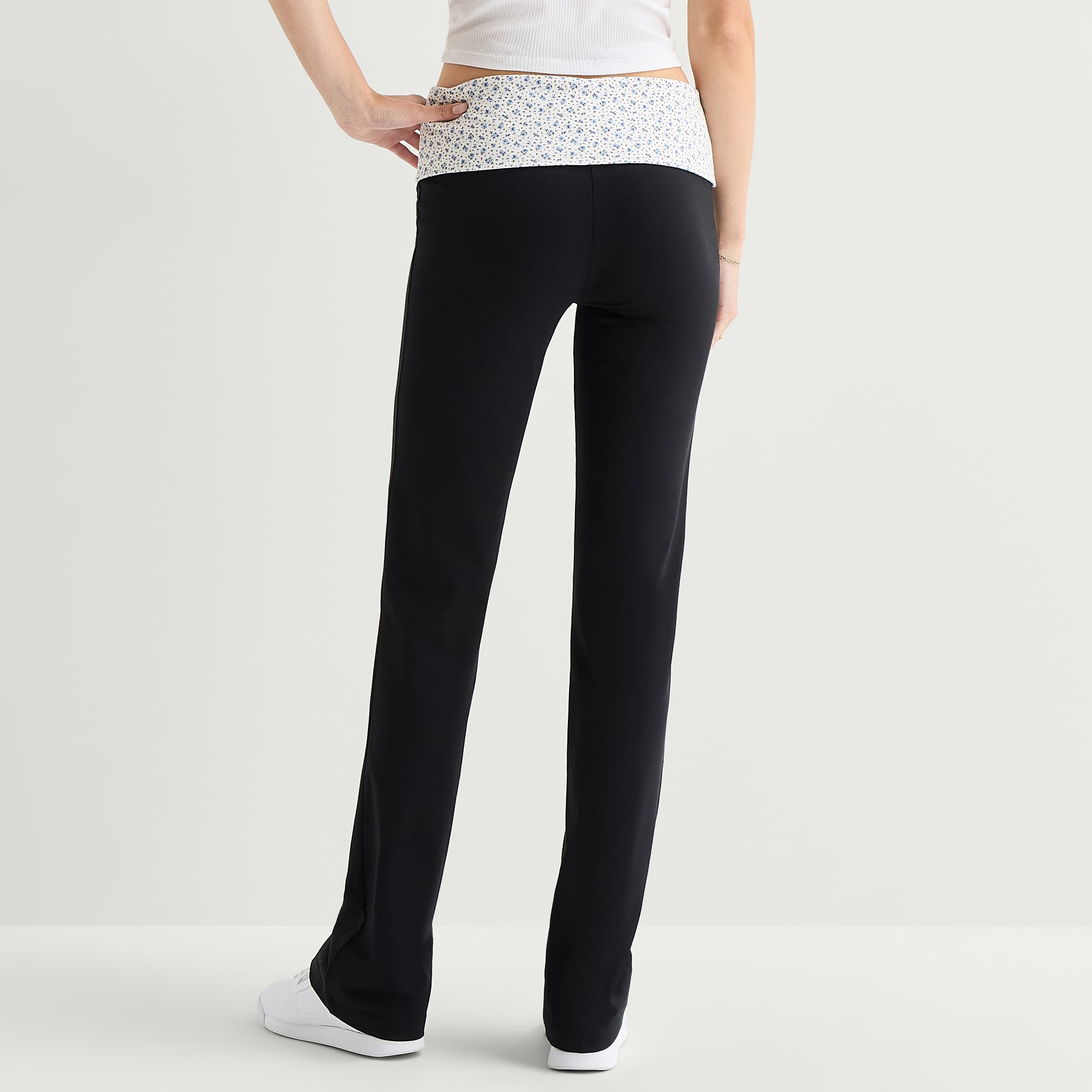 Arizona Womens Juniors Bootcut Low Rise Lounge Pant