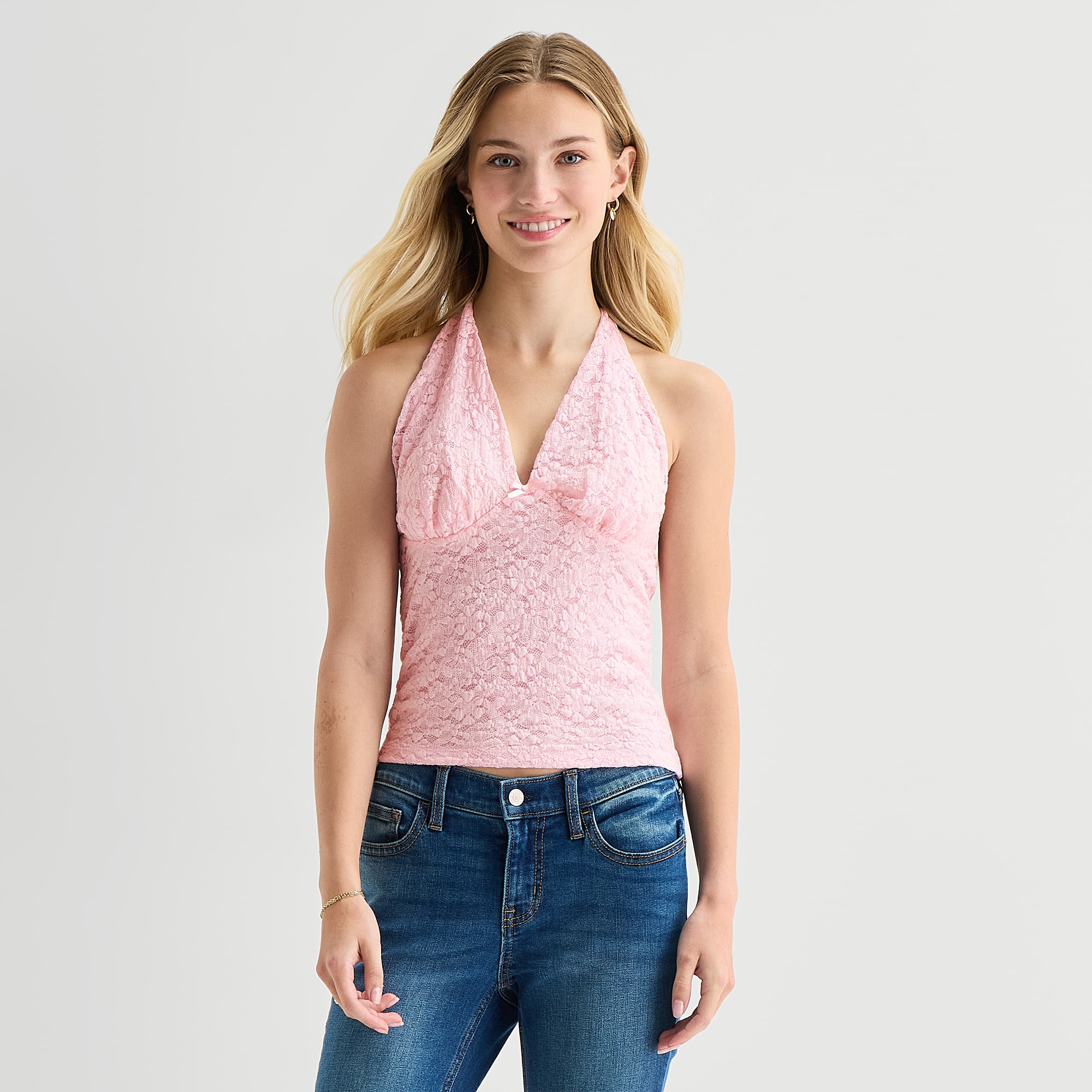 Forever 21 Womens Halter Neck Sleeveless Tank Top