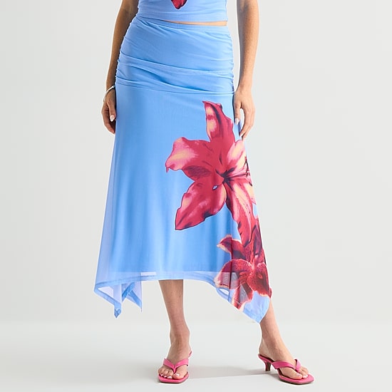 Forever 21 Womens Juniors Maxi Skirt