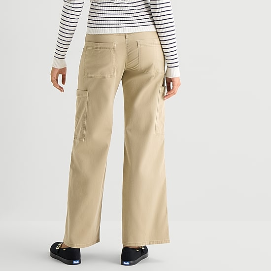 Arizona Womens Juniors Low Rise Cargo Pant