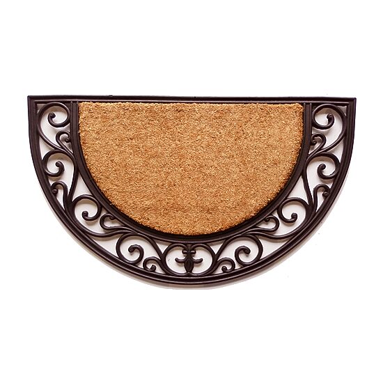Calloway Mills Plantation Arch Outdoor Rectangular Doormat