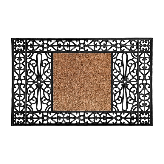Calloway Mills Duchess Monogram - Letter Np Outdoor Rectangular Doormat