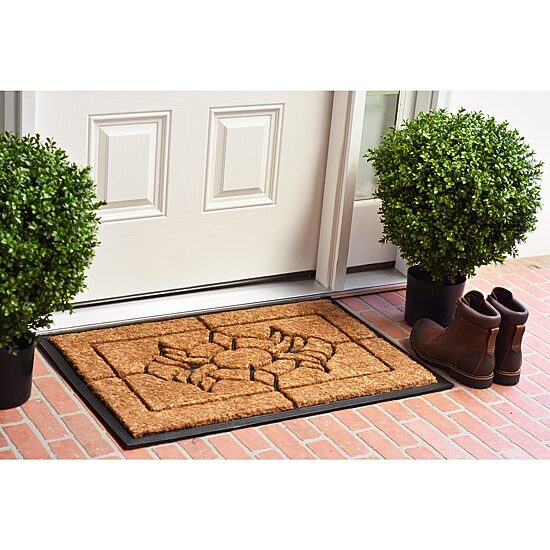 Calloway Mills Viola Outdoor Rectangular Doormat