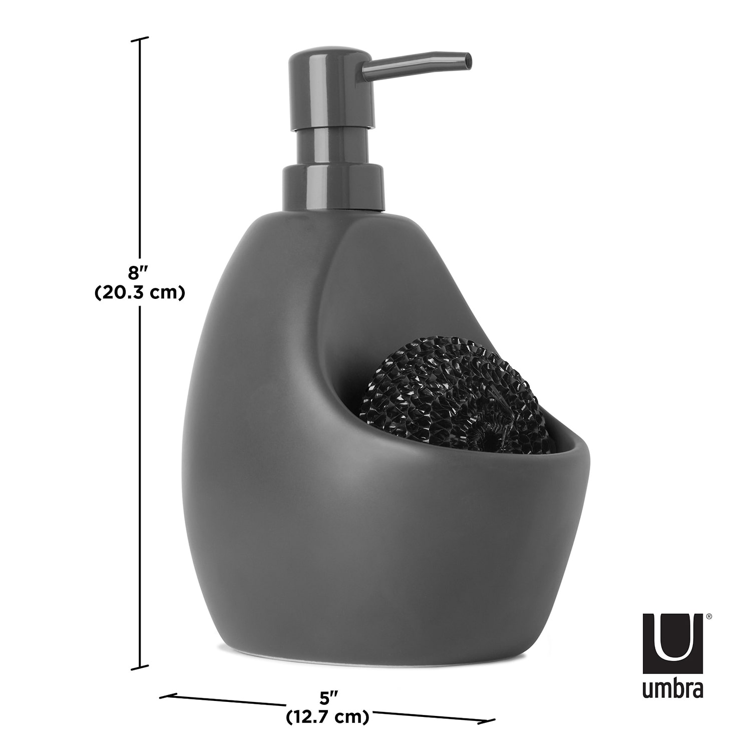 Umbra Pump Charcoal Soap Dispenser