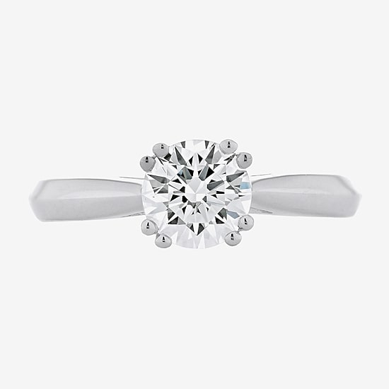 DiamonArt® 1 CT. T.W Cubic Zirconia Solitaire Ring