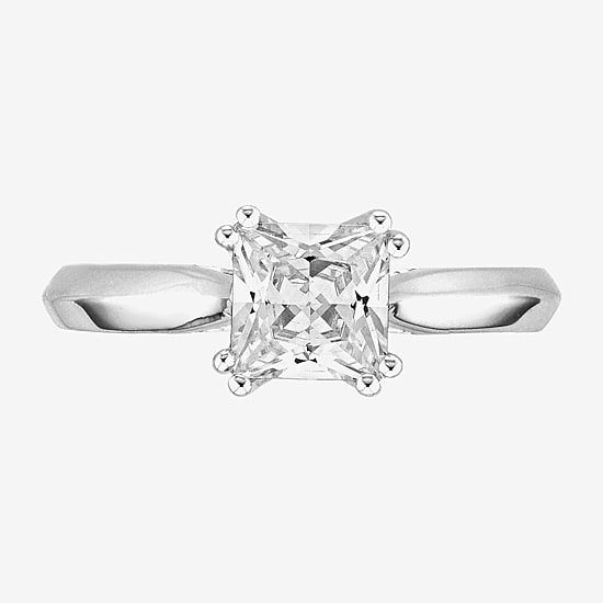 DiamonArt® 1 CT. T.W Cubic Zirconia Solitaire Ring