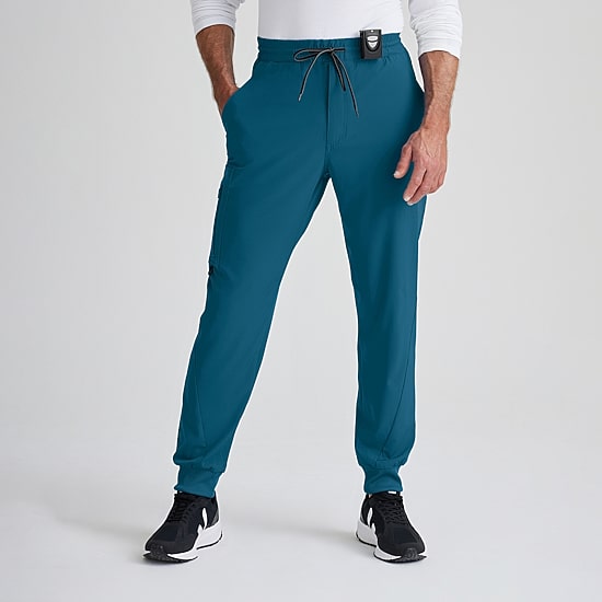 Barco One Bop520 Vortex 6-Pocket Jogger Mens Moisture Wicking Scrub Pant