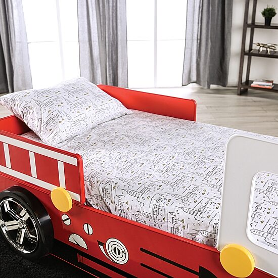 Mitta Wheeled Race Car Platform Bed