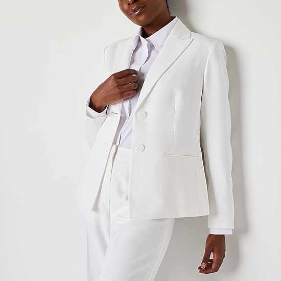 Le Suit Straight Leg Womens 2-pc. Pant Suit