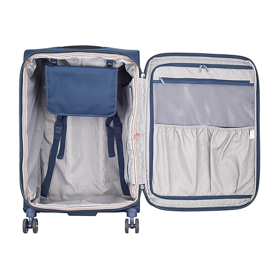Delsey Paris Helium Dlx 24 1/2 Inch Softside Expandable Checked Spinner Luggage