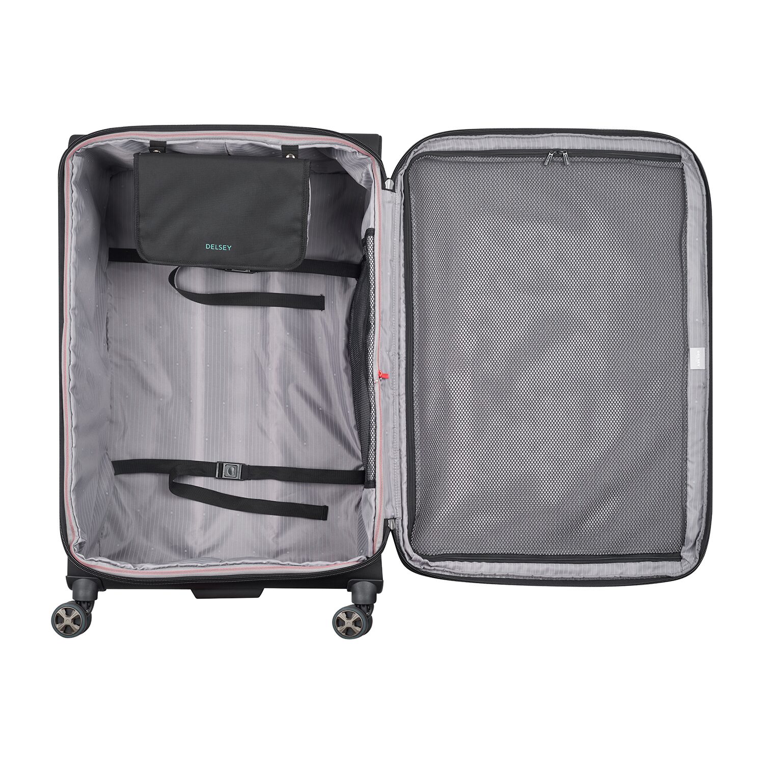 Delsey Paris Helium Dlx 29 Inch Softside Expandable Checked Spinner Luggage