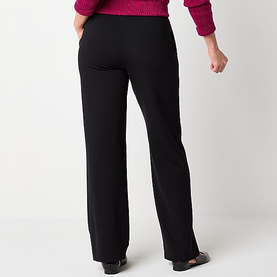 St. John's Bay Womens Tall Wide Leg Pull-On Pant