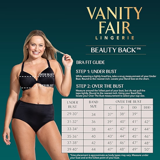 Vanity Fair® Beauty Back® Full Figure Front Close Underwire Bra - 76384